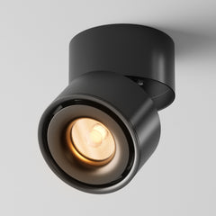 Yin Black Ceiling Light