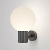 Bold black wall lamp