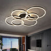 Adjustable LED Ring Chandelier | Ena