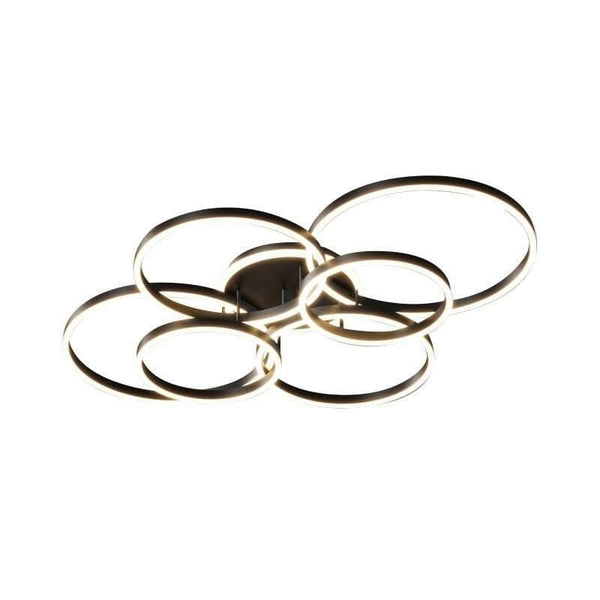 Adjustable LED Ring Chandelier | Ena