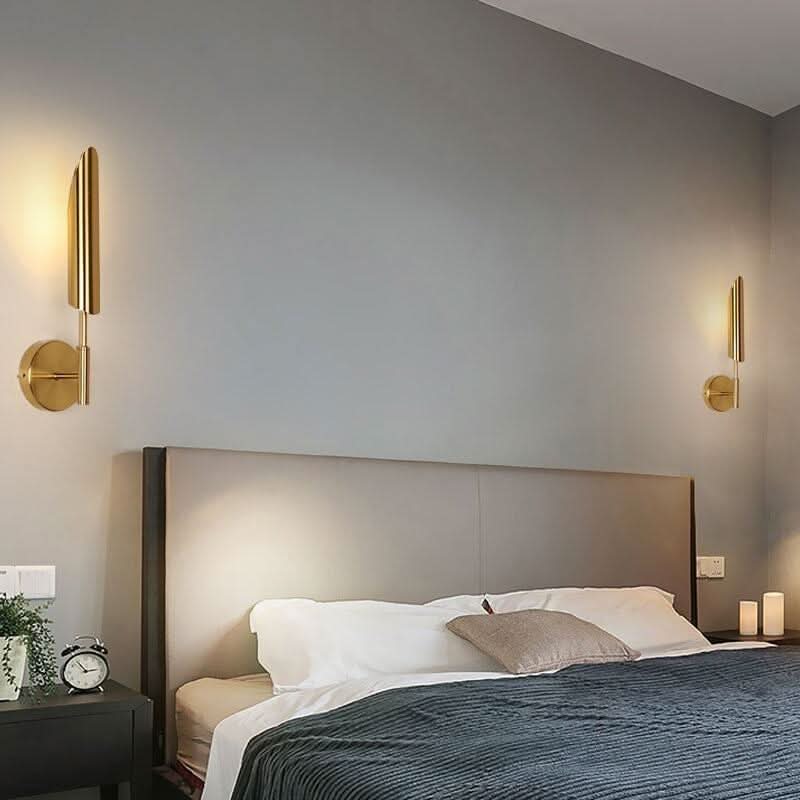 Brass tube wall lamp | Cosmo