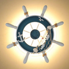 Wall Lamp | Ship's Wheel
