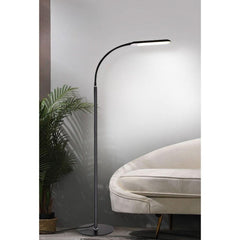 Floor lamps in white/black