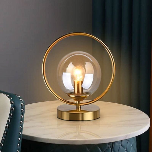 Gold Bedside Lamp | Creative Glow