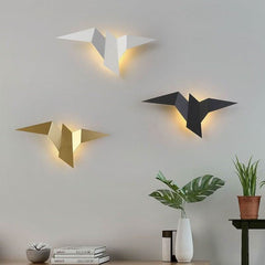 Modern Metal Bird Wall Lamp | Lind