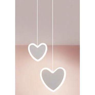 LED Pendant Lights for Children Bedroom Bedside Girl kids Room Home Decor Lighting Romantic Heart Pink Butterfly Hanging Lamp | Designix - 0 A White Cold White - https://designix.fr/