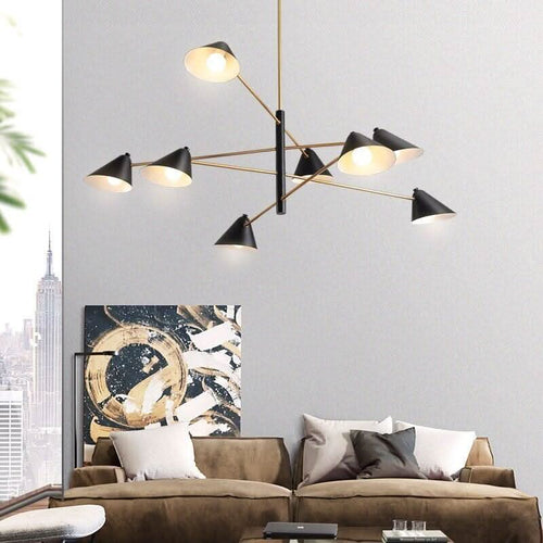Chic and Modern Chandelier | Ethereal Radiance