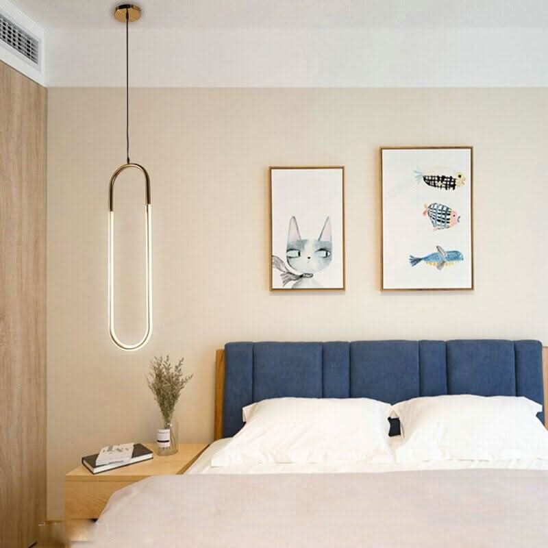 Suspension Chambre U - Light | Drap - Designix Suspension luminaire Simple