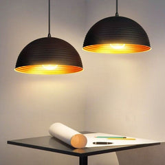 Unique Retro Aluminum Pendant Light | Stainless Steel